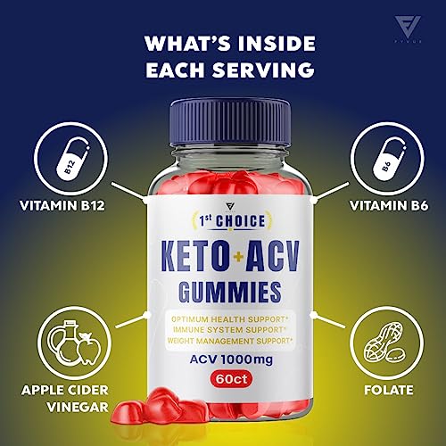 (2 Pack) 1st Choice Keto ACV Gummies, First Choice Gummies Advanced ACV - 1st Choice FyvusBuy Supplements Australia