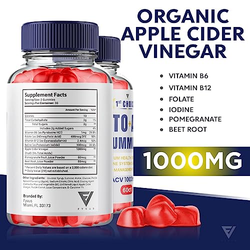 (2 Pack) 1st Choice Keto ACV Gummies, First Choice Gummies Advanced ACV - 1st Choice FyvusBuy Supplements Australia