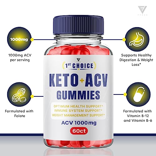 (2 Pack) 1st Choice Keto ACV Gummies, First Choice Gummies Advanced ACV - 1st Choice FyvusBuy Supplements Australia