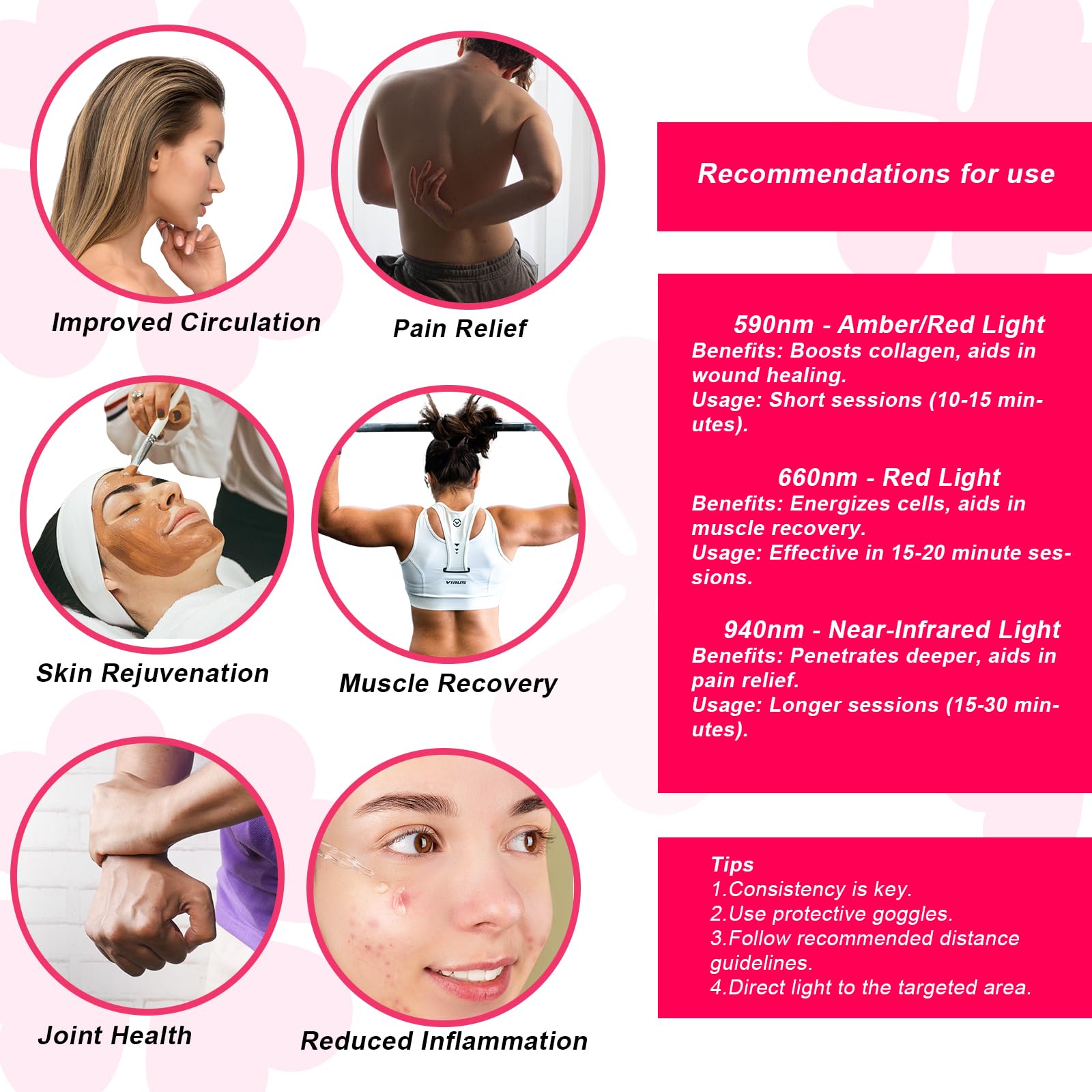 Akarishin Red Light Therapy Lamp - Boost Skin Vitality and Ease Muscle Soreness with Adjustable Stand AkarishinBuy Supplements Australia