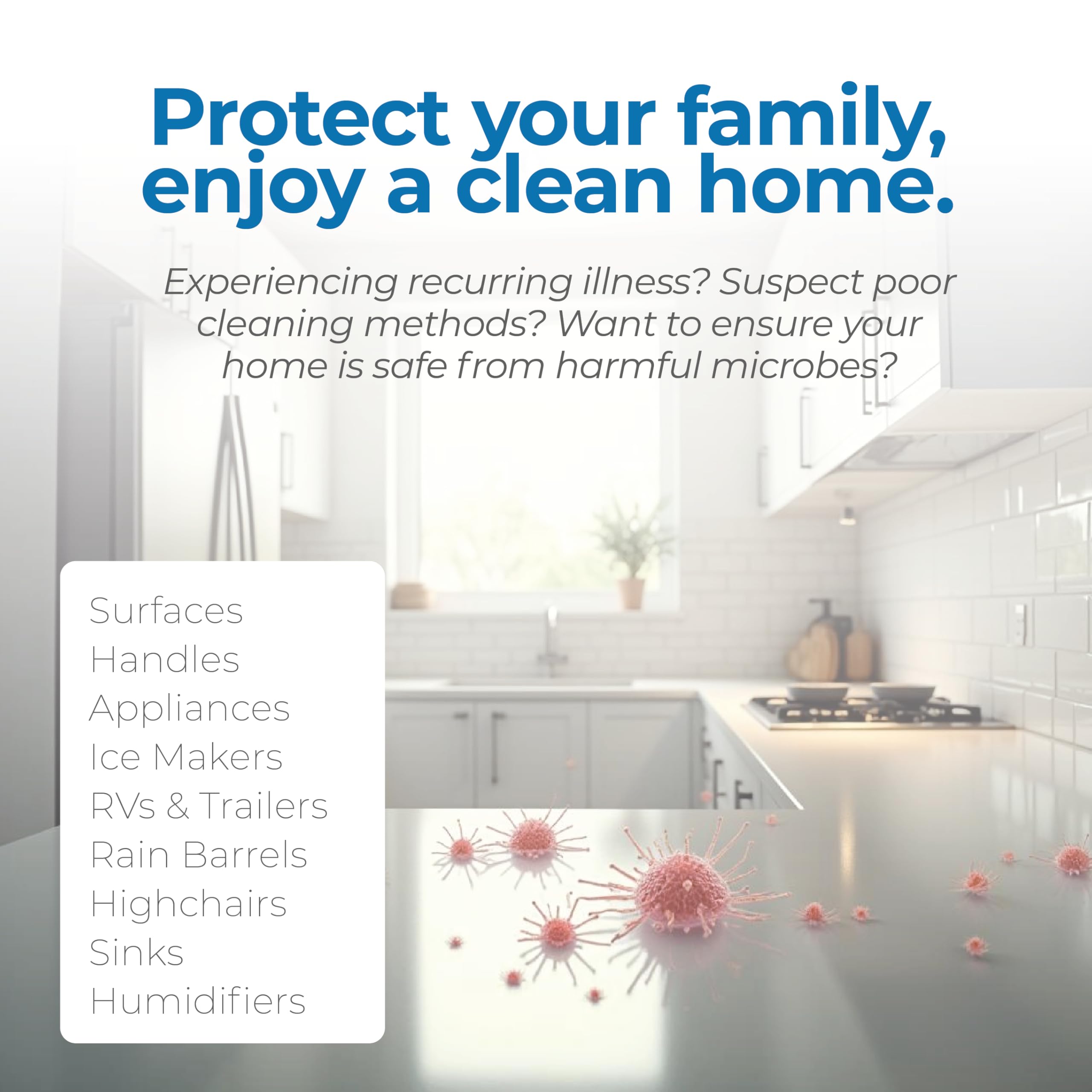 #1 Home, Kitchen, & Appliance Microbial Growth Test Kit – Simple DIY Screening for Bacteria, Mold, & Fungus – Know Your Home is Clean – Made in USA (1 Kit = 4 Bac + 4 Mold Tests) DetektBuy Supplements Australia